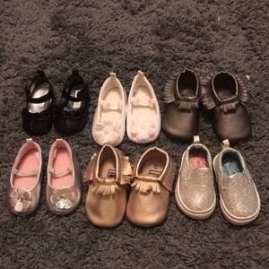 Bundle of Infant Girl Shoes